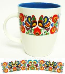 Kubek Folk Sofia Niebieski