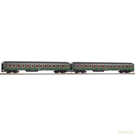 PIKO Zestaw 2x Wagon Osobowy 4 oś. kl.2