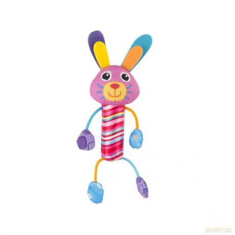 TOMY Lamaze Wesoły piszczyk króliczek