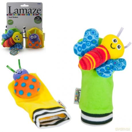 TOMY Lamaze Zestaw grzechotek na nóżki