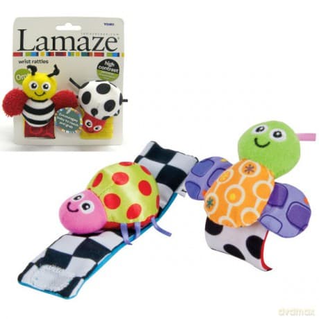 TOMY Lamaze Zestaw grzechotek na rączki