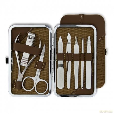 Donegal Komplet do manicure 8-częściowy Mani Purse II