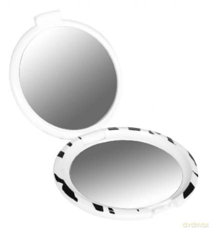 Donegal Lusterko kompaktowe zebra