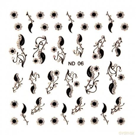 Donegal Naklejki na paznokcie Siren