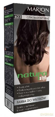 Marion Farba do włosów Natura Styl nr 623 czekoladowy