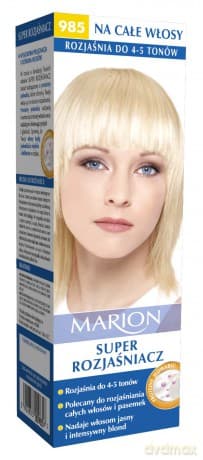 Marion Rozjaśniacz Super do całych włosów 4 - 5 tonów nr 985