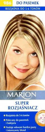 Marion Rozjaśniacz Super do pasemek 5 - 6 tonów nr 986