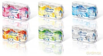 Almusso Decorato żółty papier toaletow