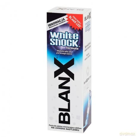 Blanx Pasta do zębów wybielająca White Shock 75 ml
