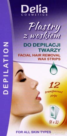 Delia Cosmetics Satine Wosk do depilacji twarzy Kiwi