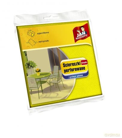 Jan Niezbędny Ściereczka perforowana z grubym splotem 3 szt.