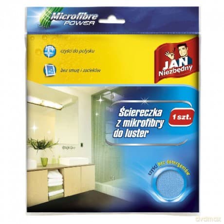 Jan Niezbędny Ściereczka z mikrofibry do luster