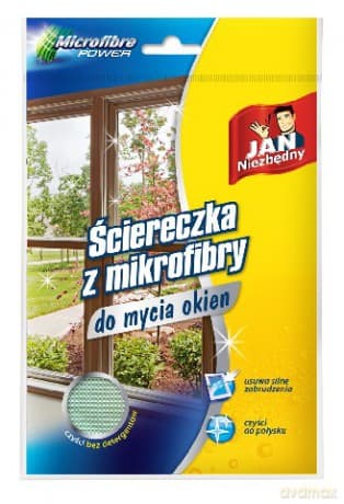 Jan Niezbędny Ściereczka z mikrofibry do mycia okien