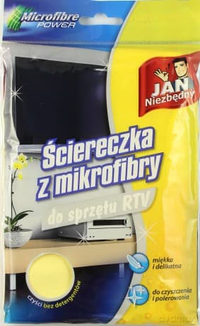 Jan Niezbędny Ściereczka z mikrofibry do sprzętu RTV
