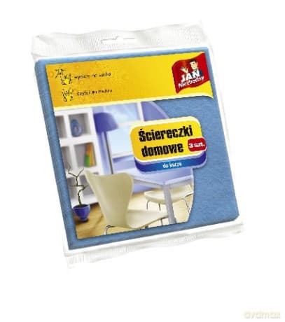 Jan Niezbędny Ściereczki domowe do kurzu 3 szt.