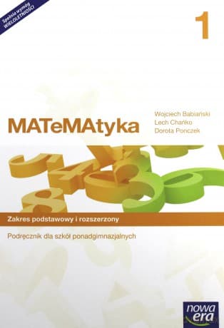 MATeMAtyka LO 1 Zakres podstawowy i rozszerzony podręcznik