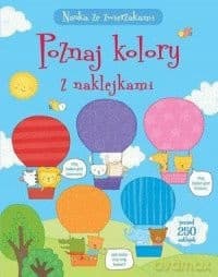 Nauka ze zwierzakami. Poznaj kolory z naklejkami