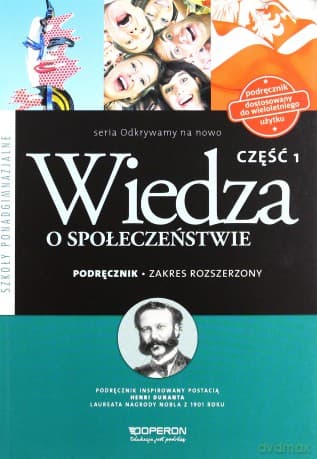 WOS LO 1 Odkrywamy na nowo podręcznik Zakres rozszerzony