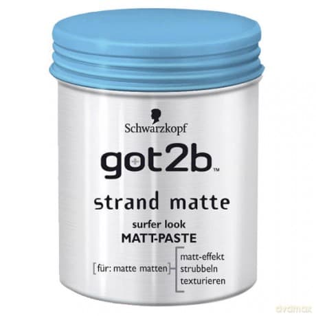Schwarzkopf Got2b Beach Boy Pasta modelująca matująca 100 ml