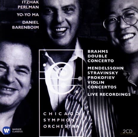 Itzhak Perlman & Chicago Symphony Orchestra & Daniel Barenboim: Erato & Teldec Recordings