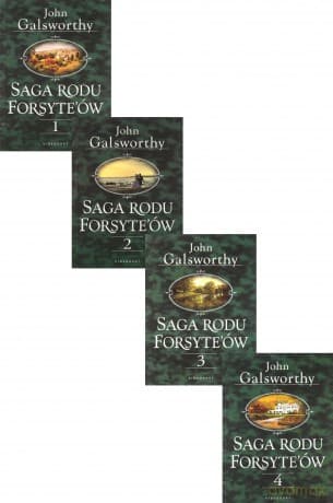 Saga Rodu Forsyte'ów. Tom 1-4 (Pocket) - John Galsworthy