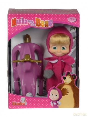 SIMBA Masza na skuterze śnieżnym