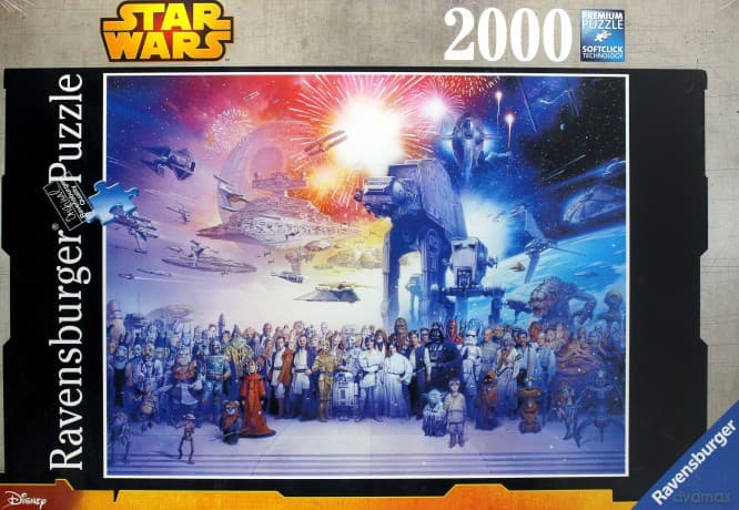 RAVENSBURGER 2000 el. Gwiezdne Wojny, Wszechświat (Star Wars)