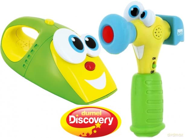 DUMEL DUMEL Silly Sam młotek i odkurzacz