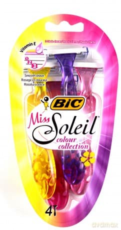 Bic Maszynka do golenia Miss Soleil Blue Blister 4
