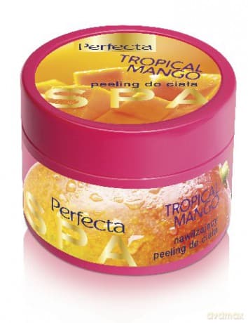 Dax Cosmetics Perfecta Spa Peeling cukrowy do ciała nawilżający Tropical Mango 225g