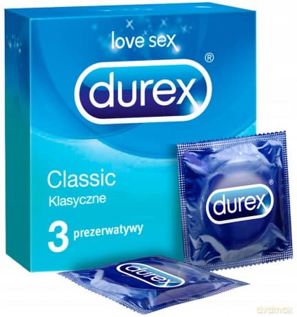 Durex Prezerwatywy Clasic 3 szt