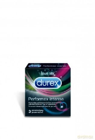 Durex Prezerwatywy Performax Intense 3 szt