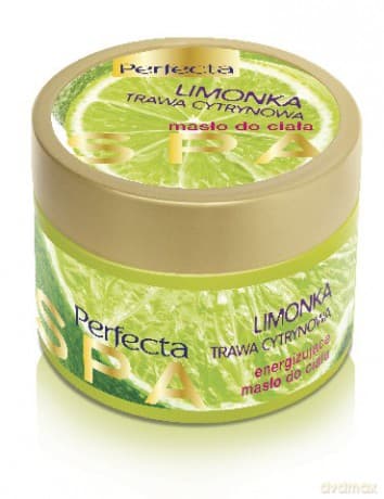 Dax Cosmetics Perfecta Spa Masło do ciała energizujące Limonka & Trawa Cytrynowa 225ml