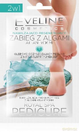 Eveline Royal Spa Pedicure Zabieg z algami do stóp nawilżająco-regenerujący 6 ml x 2