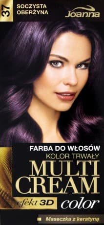 Joanna Multi Cream Color Farba nr 37 Soczysta Oberżyna