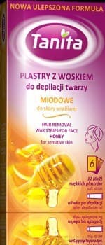 Tanita Plastry Do Depilacji Twarzy Miodowe