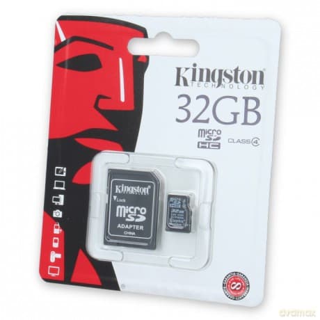 Karta pamięci Kingston microSDHC 32 GB z adapterem
