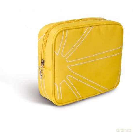 Donegal Kosmetyczka Damska Żółta 4953