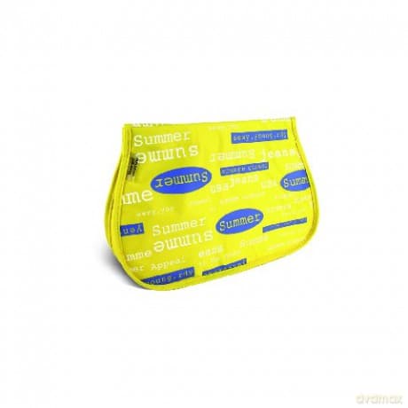 Donegal Kosmetyczka Summer Żółta Duża 4894