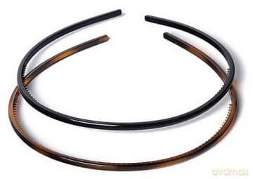 Donegal Opaska Czarna / Bursztyn 2 Szt (FA-9924)