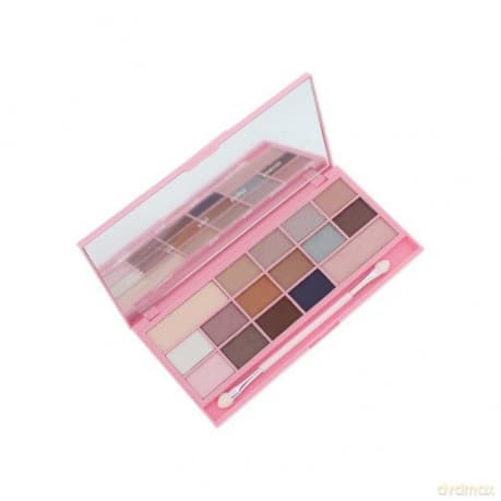 Makeup Revolution I Love Make Up Palette Zestaw Cieni Do Powiek Chocolate Pink Fizz 22g (16 Kolorów)
