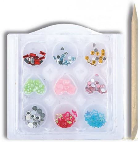 Donegal Ozdoby na Paznokcie (OZ-4737) 9 Wzorów