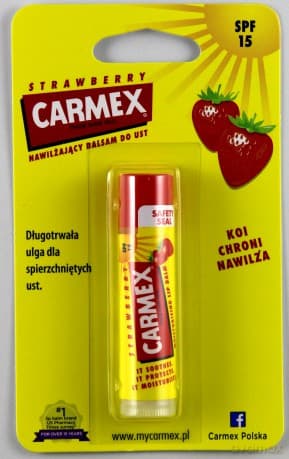 Carmex Pomadka ochronna w sztyfcie Truskawka 4,25g