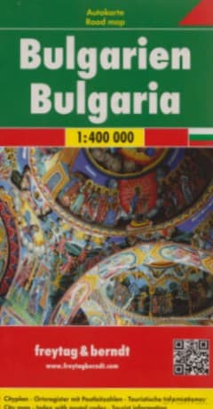Bułgaria mapa 1:400 000 Freytag & Berndt