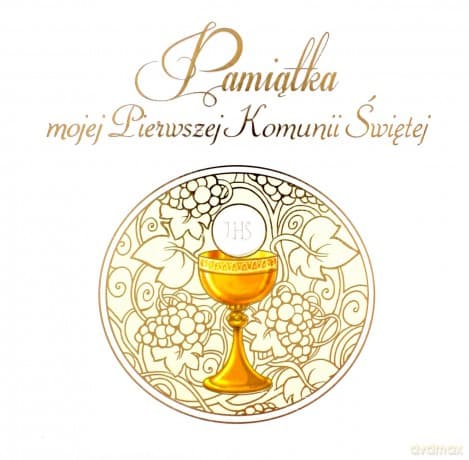 Pamiątka mojej Pierwszej Komunii Świętej (mała) (twarda)