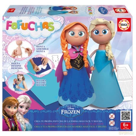 EDUCA Lalka Fofuchas Frozen Elsa i Anna