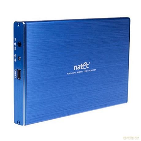 Obudowa Kieszen HDD Natec Rhino USB 3.0 Alu Blue