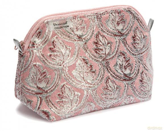Donegal Kosmetyczka Róż-Srebro (4811)