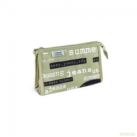 Donegal Kosmetyczka Summer Beżowa Mała 4893