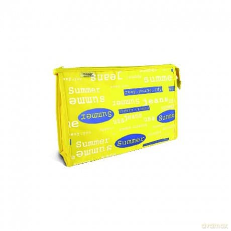 Donegal Kosmetyczka Summer Żółta Duża 4888